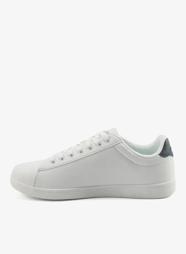 Women's Lace-Up Sneakers Navy/Red – image 3