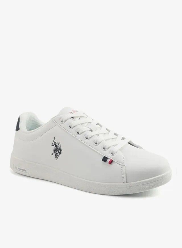 Women's Lace-Up Sneakers Navy/Red – image 4