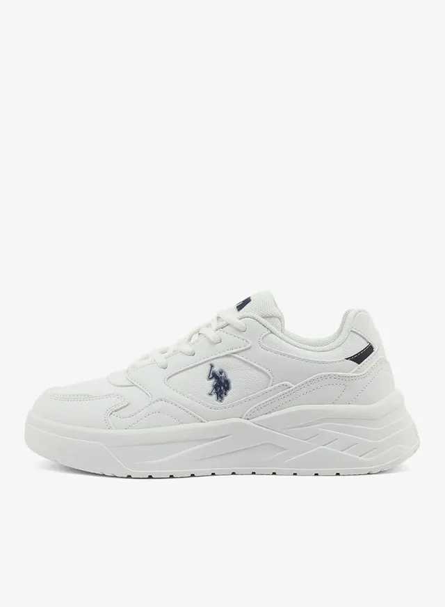 Women's Chunky Low-Top Sneakers White – image 2