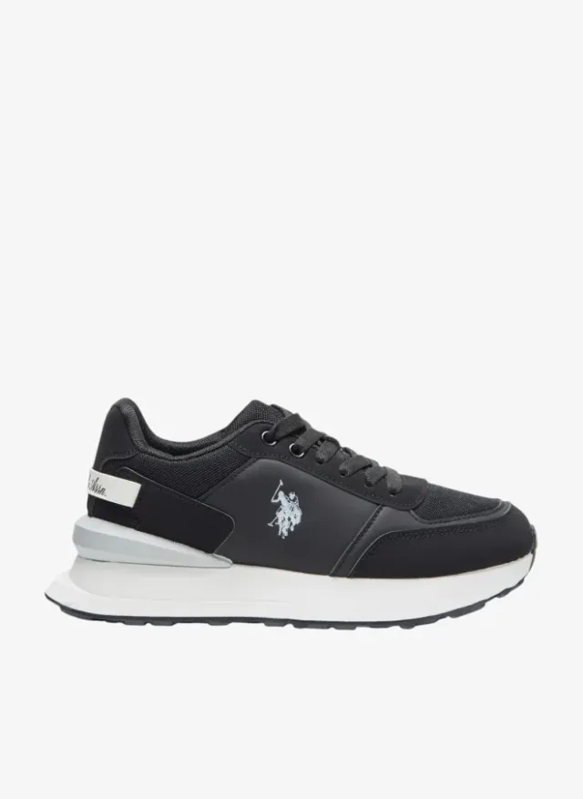 Women's Lightweight Casual Low-Top Sneakers Black