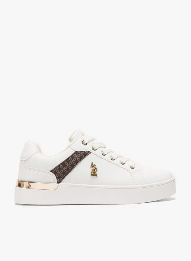 Women's Low-Top Sneakers, Black