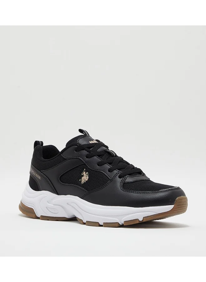سنيكرز عصري نسائي U.S. Polo Assn. بيج