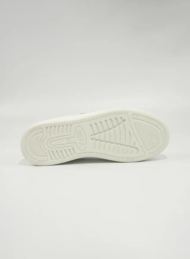White Low-Top Lace-Up Casual Sneakers for Women – image 6