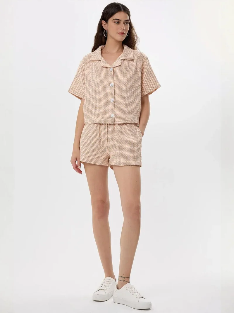 Tweed Shorts