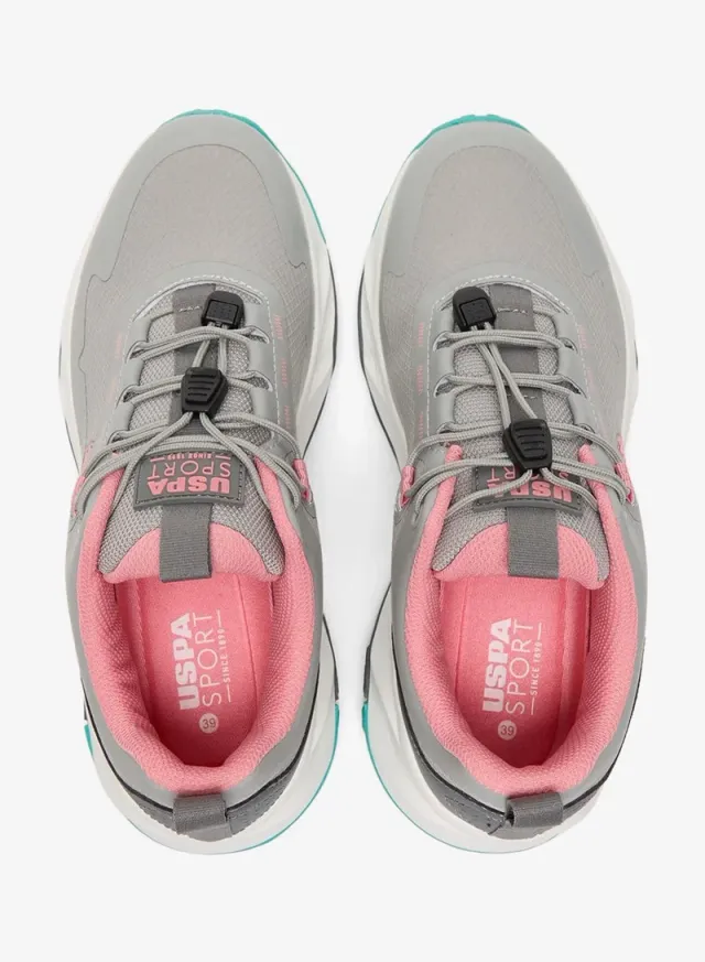 Women's Low-Top Lace-Up Athletic Sneakers Black – image 6