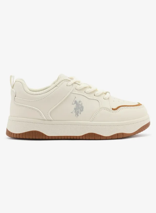 Women's Low-Top Sneakers Beige – image 2