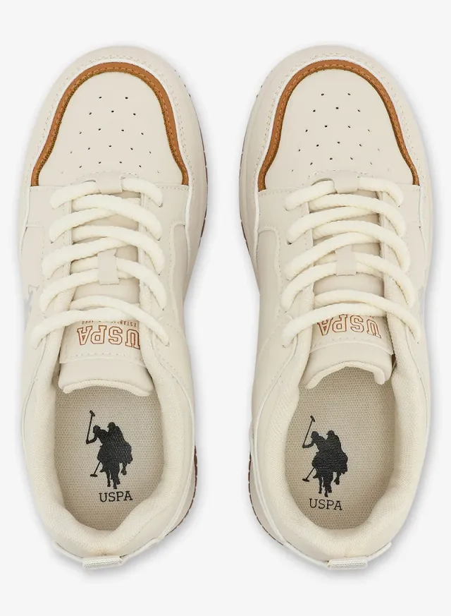 Women's Low-Top Sneakers Beige – image 6
