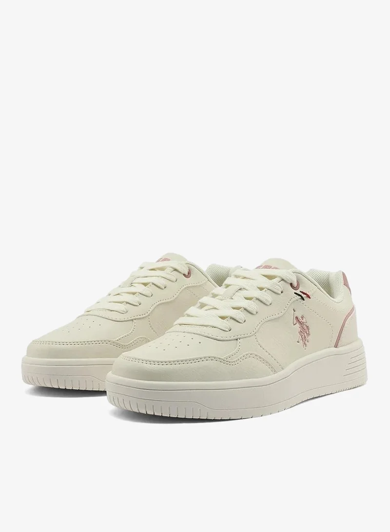 U.S. Polo Assn. Women's COSMOS GLB 6FX Sneakers Beige