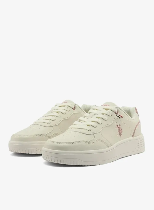 سنيكرز نسائي U.S. Polo Assn. COSMOS GLB 6FX بيج