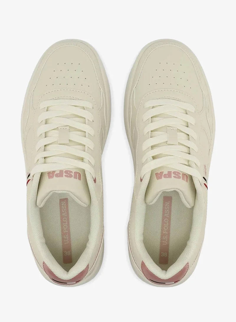 سنيكرز نسائي U.S. Polo Assn. COSMOS GLB 6FX بيج