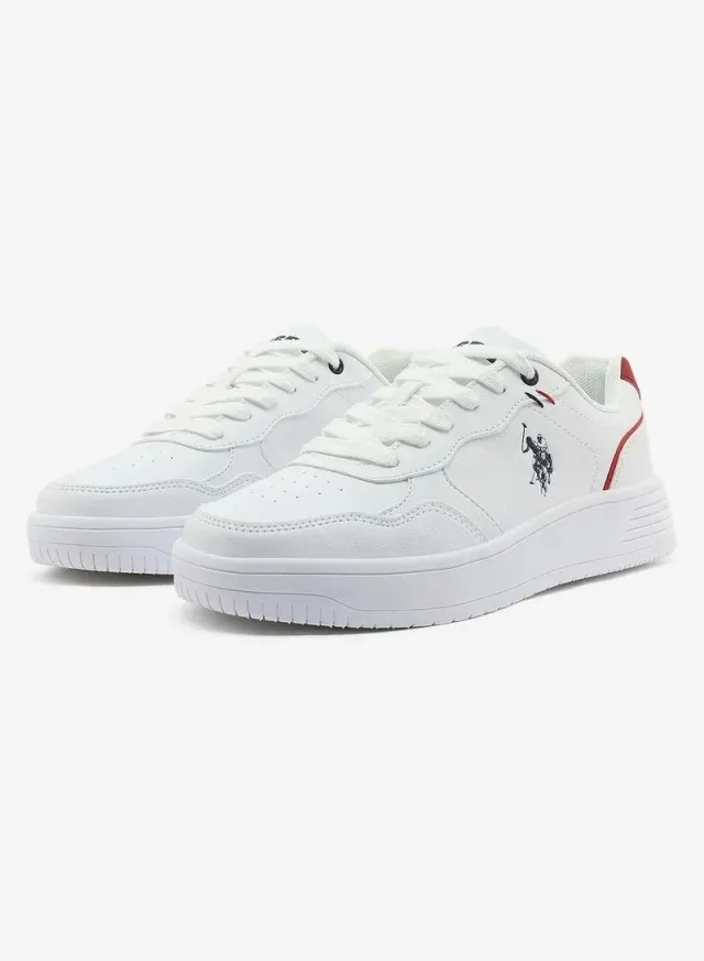 U.S. Polo Assn. Women's COSMOS GLB 6FX Sneakers Beige – image 5