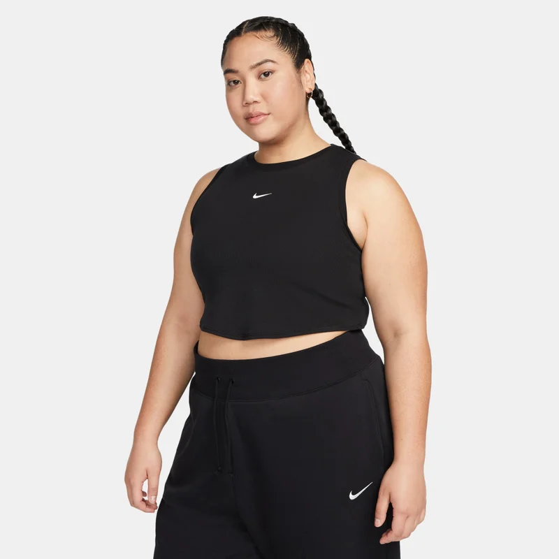 Women's Plus Size Chill Knit Mini-Rib Tank Top
