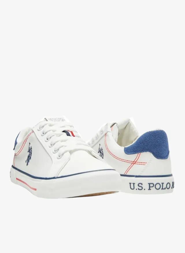 Women's Casual Lightweight Canvas Lace-Up Sneakers Beige – image 6