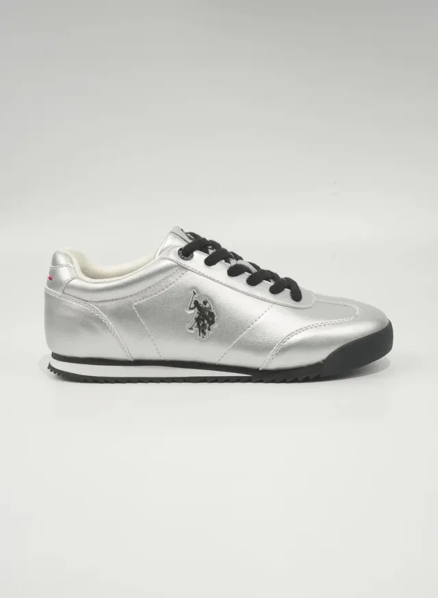 Platinum Low Heel Lace-Up Casual Sneakers for Women – image 4