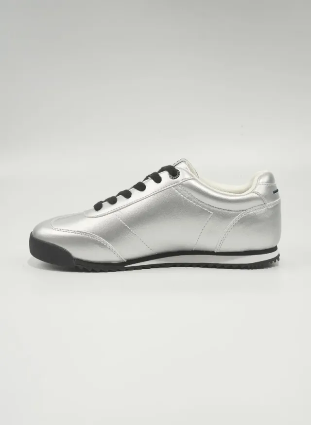 Platinum Low Heel Lace-Up Casual Sneakers for Women – image 5