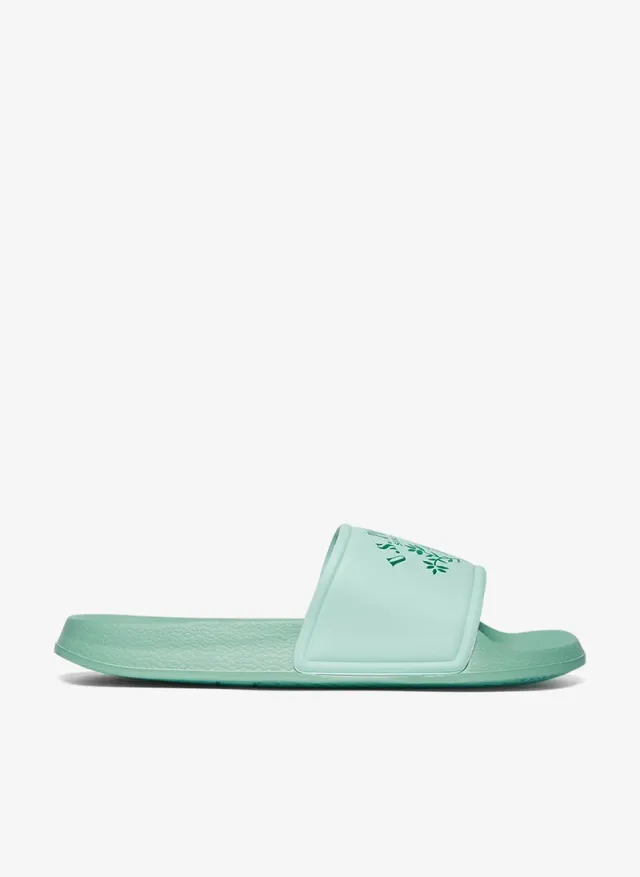 Women Signature Slides White