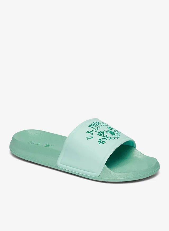 Women Signature Slides White โ image 4