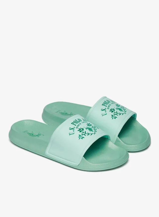 Women Signature Slides White โ image 5
