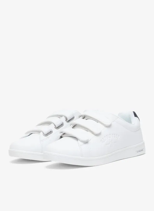 Women's Casual Low-Top Triple Velcro Sneakers Black – image 4