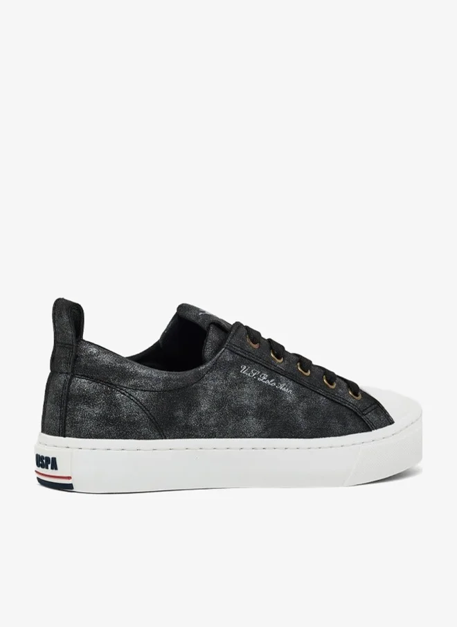Women's Lightweight Casual Low-Top Sneakers Black