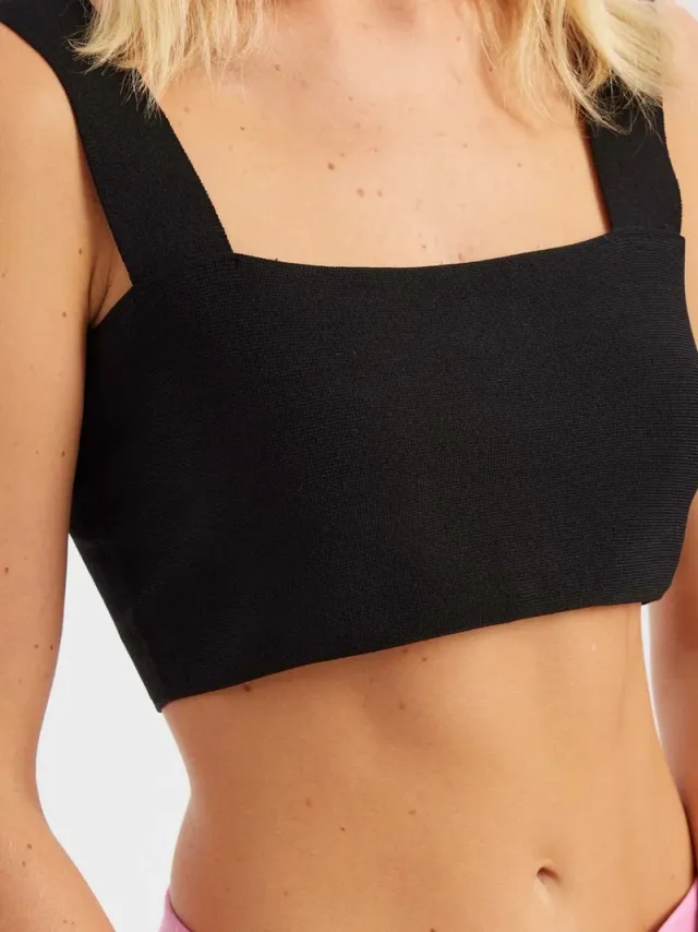 Square Neck Crop Top – image 5