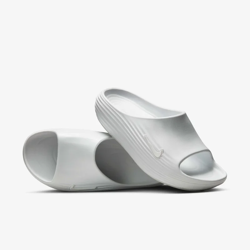 Ribbed Slip-On Slides