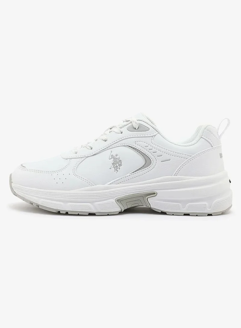 حذاء سنيكرز سميك نسائي U.S. Polo Assn. ROX GLB 6FX بيج