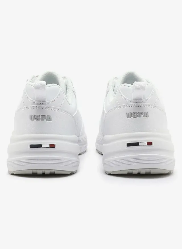 حذاء سنيكرز سميك نسائي U.S. Polo Assn. ROX GLB 6FX بيج – صورة 5