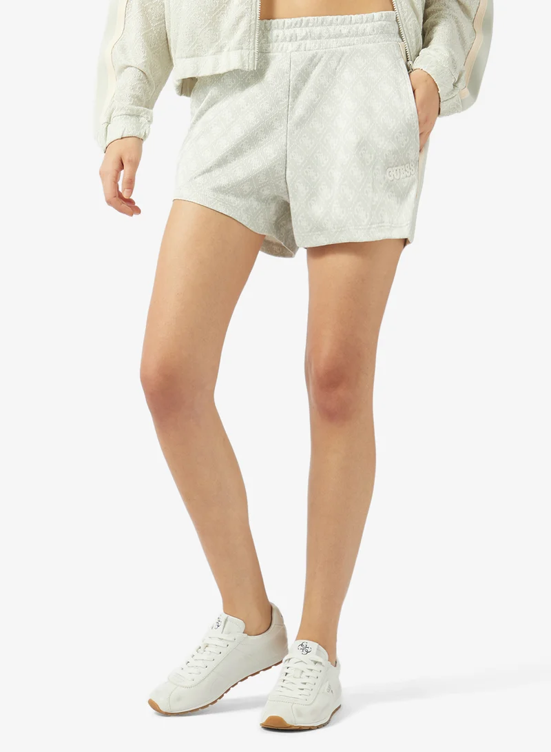 Knit Drawstring Shorts