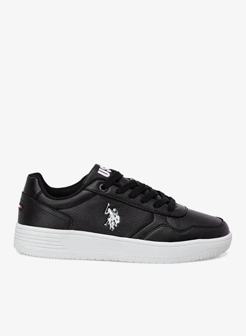U.S. Polo Assn. Women's Casual Platform Sneakers Black