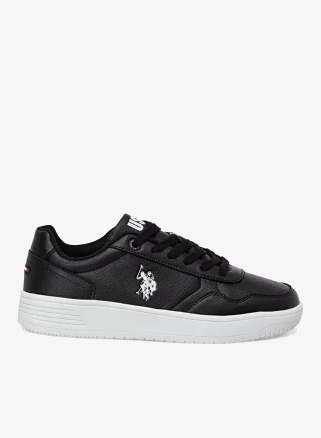 حذاء سنيكرز كاجوال بلاتفورم نسائي U.S. Polo Assn. أسود