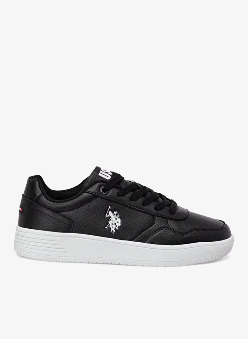 حذاء سنيكرز كاجوال بلاتفورم نسائي U.S. Polo Assn. أسود