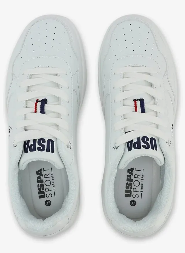 حذاء سنيكرز كاجوال بلاتفورم نسائي U.S. Polo Assn. أسود – صورة 4