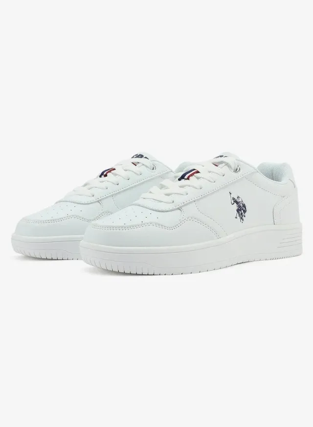 حذاء سنيكرز كاجوال بلاتفورم نسائي U.S. Polo Assn. أسود – صورة 5