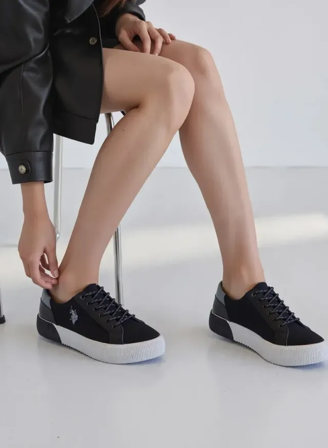 Women's Lightweight Low-Top Sneakers White – image 7