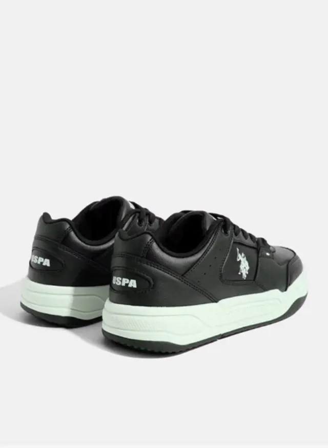 U.S. Polo Assn. Women's PHILI GLB 5PR Lightweight Cushioned Sneakers Black Multi-Tone – image 5