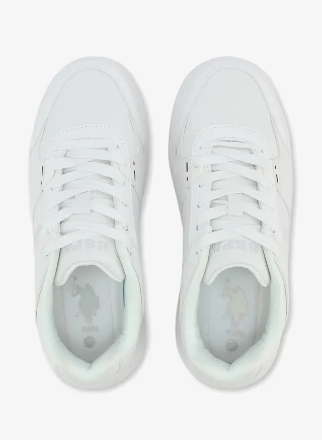 حذاء سنيكرز مبطن خفيف الوزن نسائي U.S. Polo Assn. PHILI GLB 5PR أسود متعدد الألوان – صورة 4