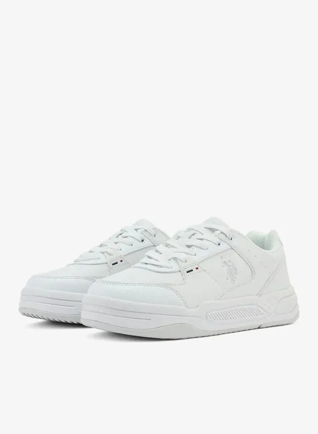حذاء سنيكرز مبطن خفيف الوزن نسائي U.S. Polo Assn. PHILI GLB 5PR أسود متعدد الألوان – صورة 5