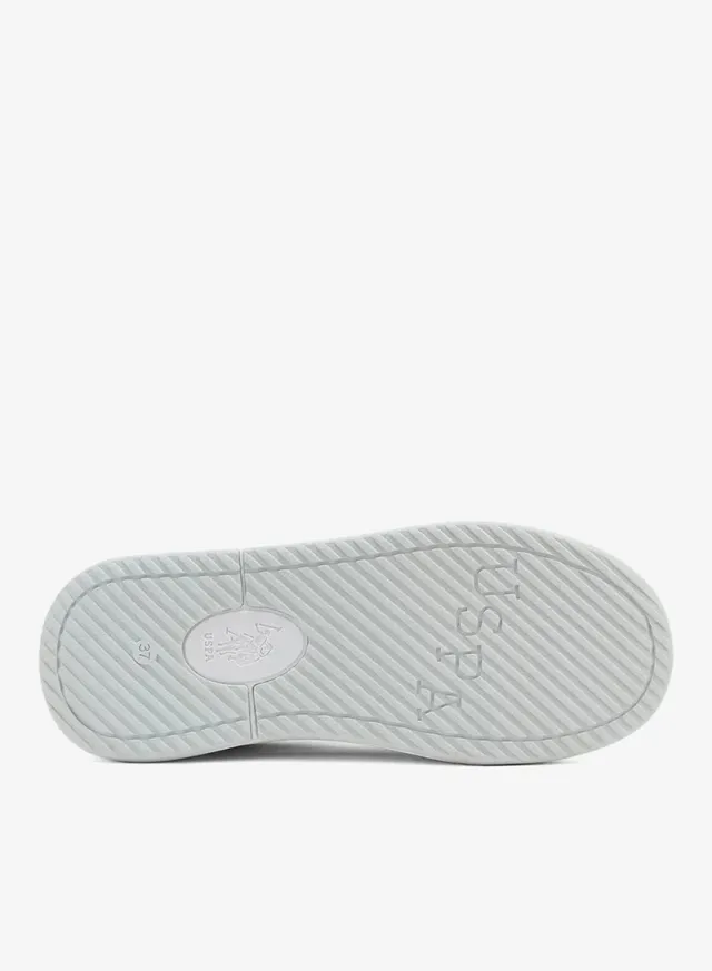 حذاء سنيكرز مبطن خفيف الوزن نسائي U.S. Polo Assn. PHILI GLB 5PR أسود متعدد الألوان – صورة 7