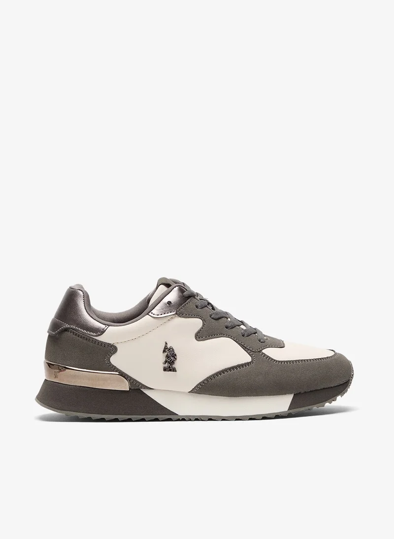 Women's Retro Lightweight Sneakers Silver