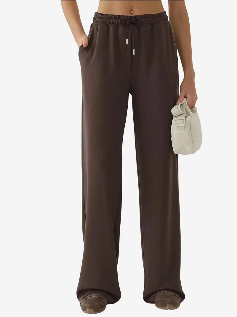 Soft Modal Wide Leg Sweatpants