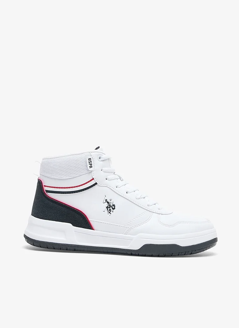 Lightweight Women's High-Top Casual Sneakers White