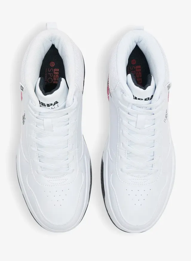 Lightweight Women's High-Top Casual Sneakers White – image 6