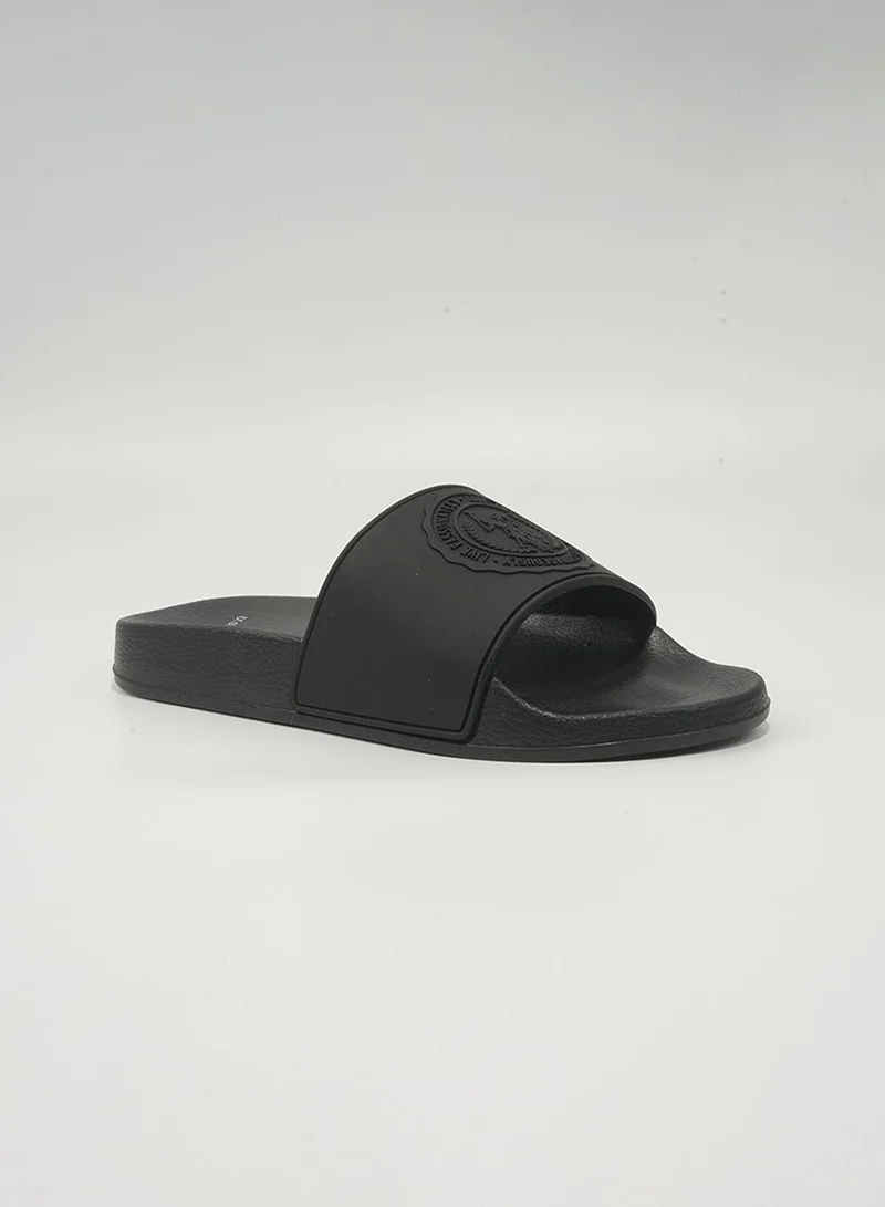 U.S. Polo Assn. Women's Slip-On Slide Sandals Purple