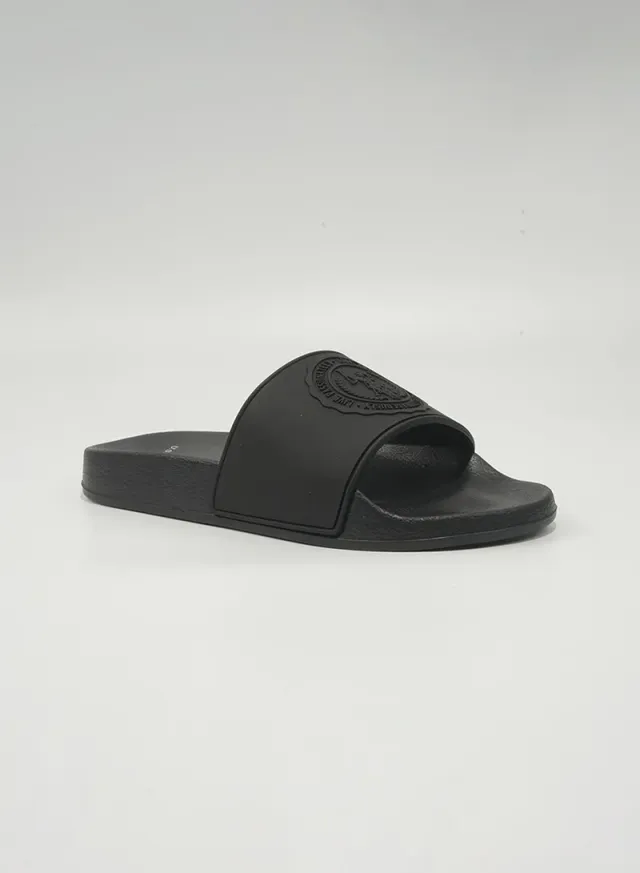 U.S. Polo Assn. Women's Slip-On Slide Sandals Purple
