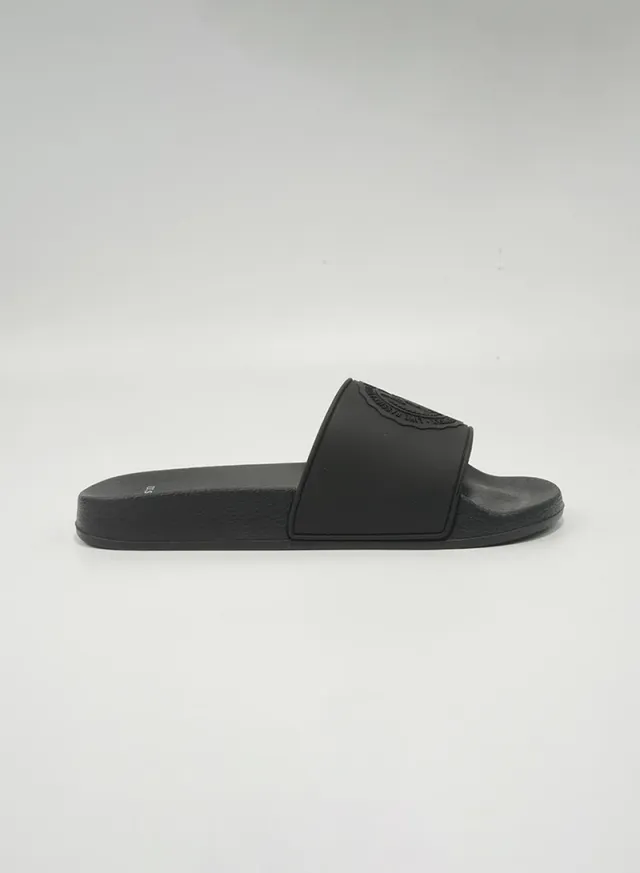 Women's Purple PVC Slip-On Sandals with Contoured Insole – image 2