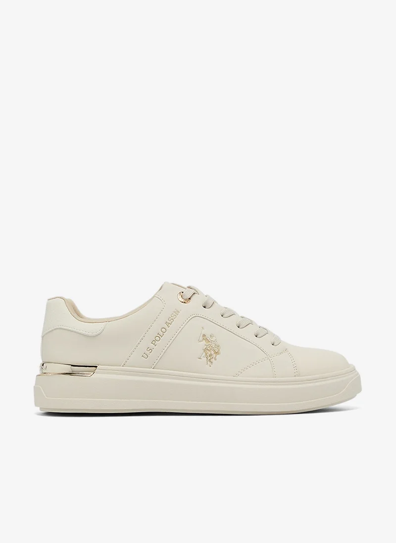 Women's Low-Top Lightweight Sneakers Beige