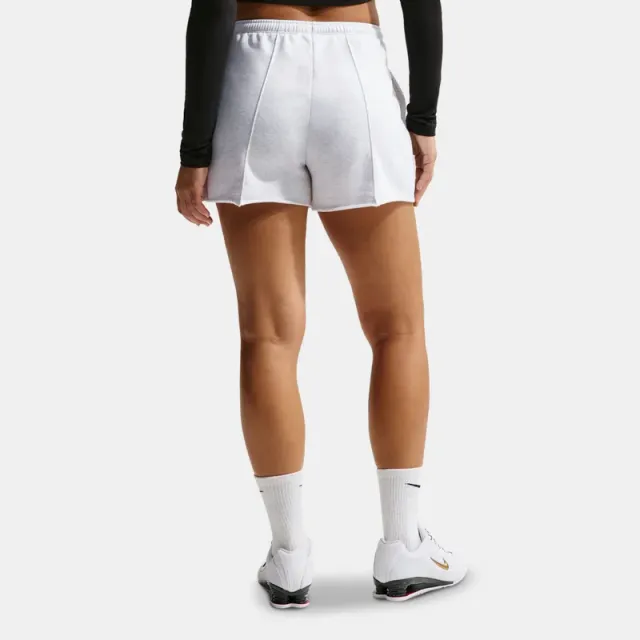 Women's Mid-Rise French Terry Shorts with Adjustable Drawcord and Side Pockets – image 2