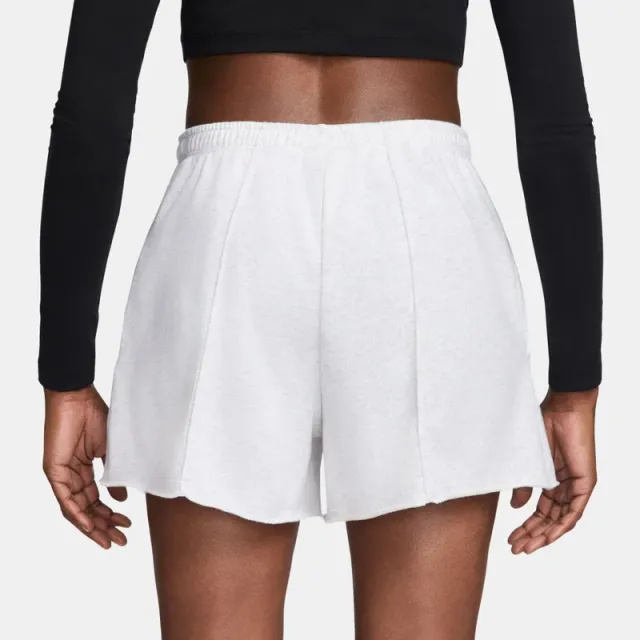Women's Mid-Rise French Terry Shorts with Adjustable Drawcord and Side Pockets – image 4