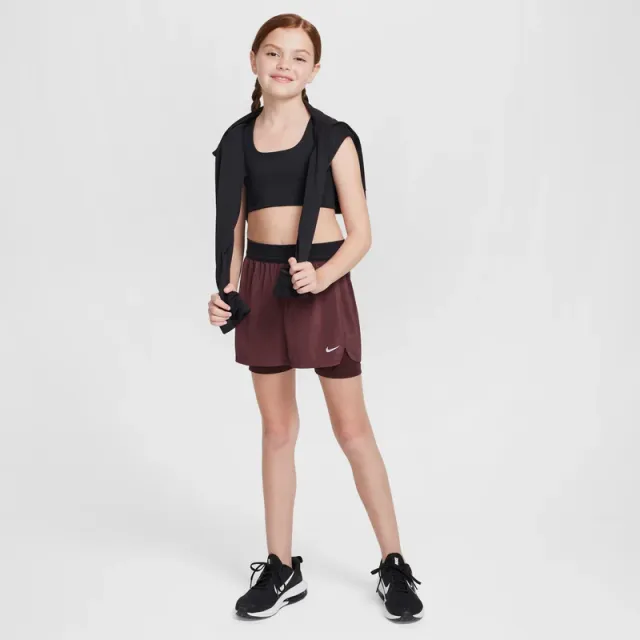 Nike One Unisex Solid Black Training Sports Bra – image 5